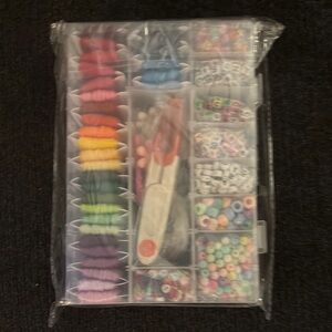 Colorful Bead and String Craft Kit